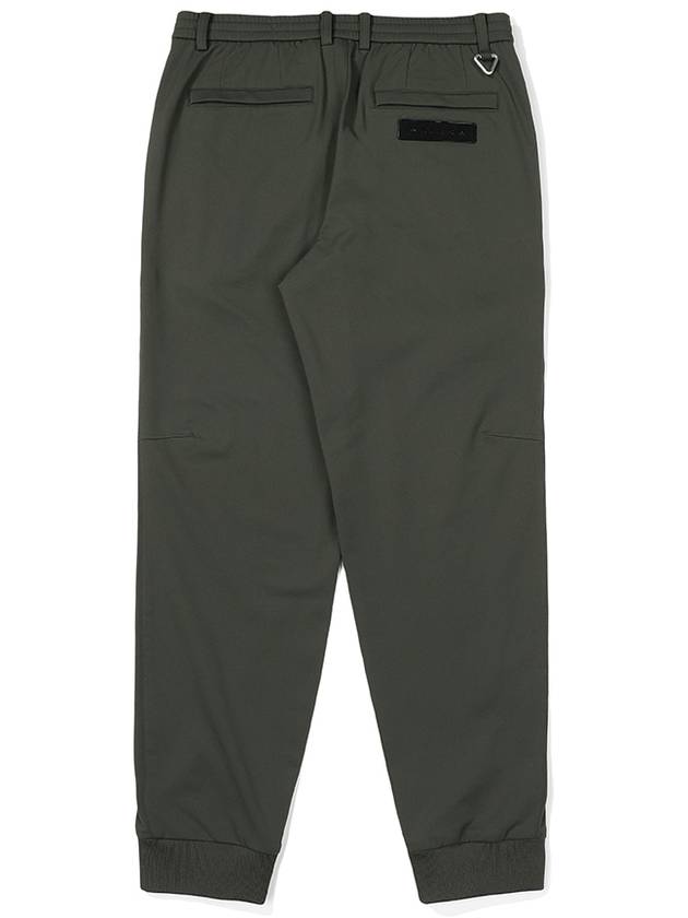 Basic brushed jogger pants KHAKI MAN - MALBON GOLF - BALAAN 2