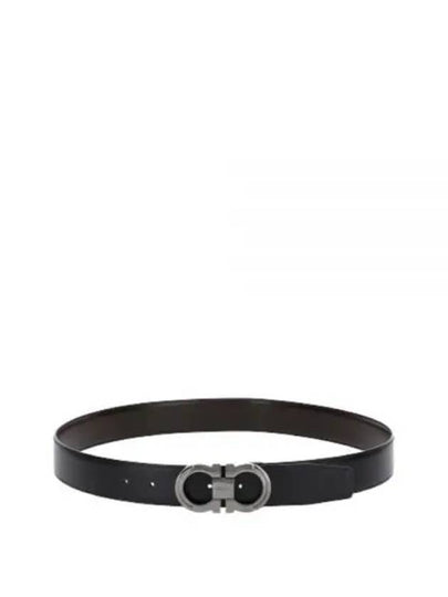 Ferragamo 67A282 742648 Gancini Reversible Belt - SALVATORE FERRAGAMO - BALAAN 1