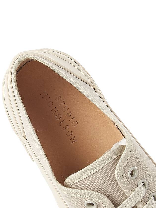 Sharp Canvas Sneakers SHARP SN735 DOVE - STUDIO NICHOLSON - BALAAN 7