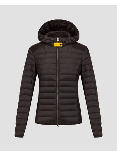 Kym Hybrid Hooded Padding Black - PARAJUMPERS - BALAAN 1