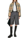 Check Crop Puffer Padding Archive Beige - BURBERRY - BALAAN 4