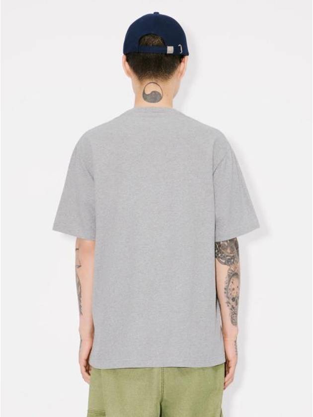 Verdy Market Genderless Embroidered Short Sleeve T-Shirt Pearl Grey - KENZO - BALAAN 7