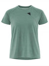 Fafne SS Tee Woman Faded Green 20635W01 586 - KLATTERMUSEN - BALAAN 2