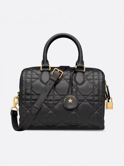 Groove 25 Macrocannage Calfskin Tote Bag Black - DIOR - BALAAN 2