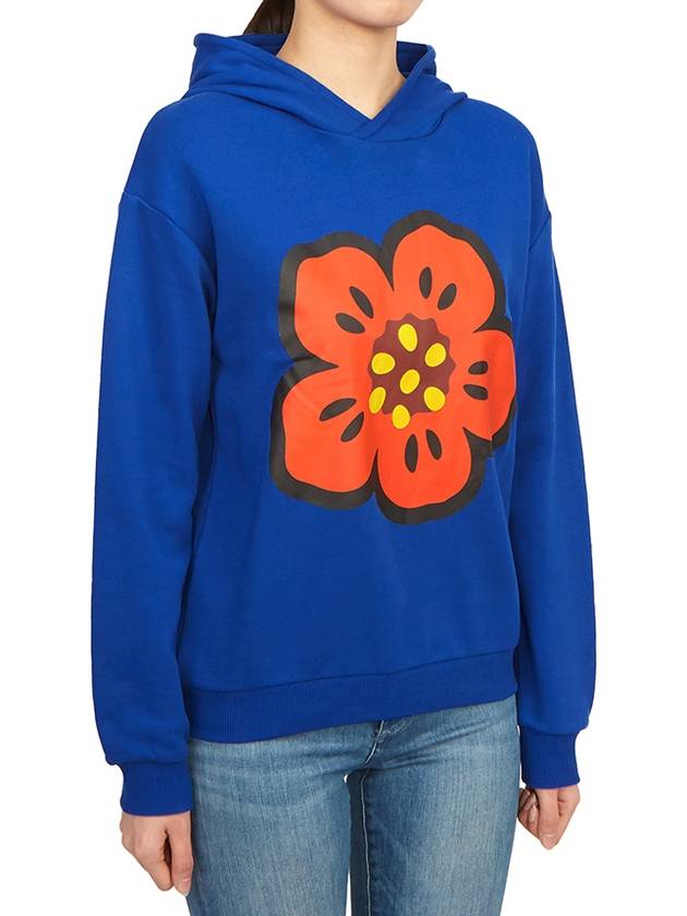 Kids Boke Flower Hoodie Blue - KENZO - BALAAN 5