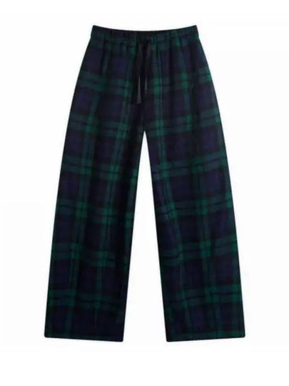 Tartan Wool Plaid Straight Pants Black - NEEDLES - BALAAN 2