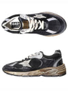 Dad-Star Mesh Nappa Leather Low Top Sneakers Black Ice Grey - GOLDEN GOOSE - BALAAN 2