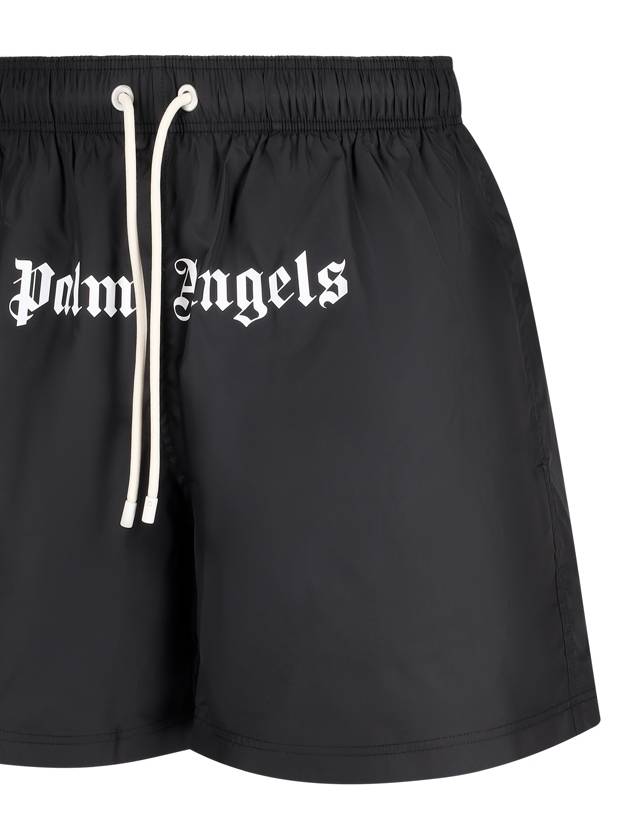 Swim Pants PMFD002S24FAB006 1001 BLACK - PALM ANGELS - BALAAN 4