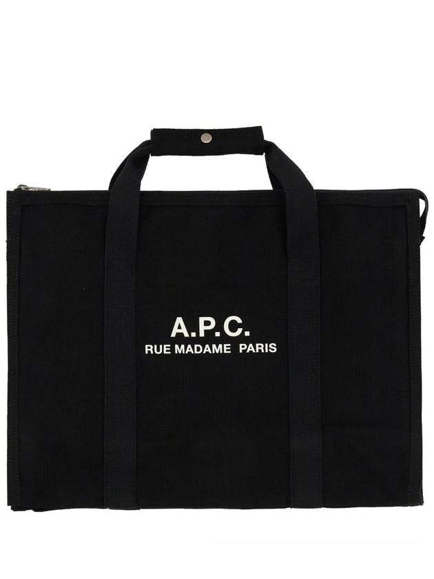 Recuperation Gym Cotton Tote Bag Black - A.P.C. - BALAAN 2