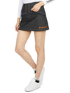 Women's Second Jersey Skirt Black - HORN GARMENT - BALAAN 6