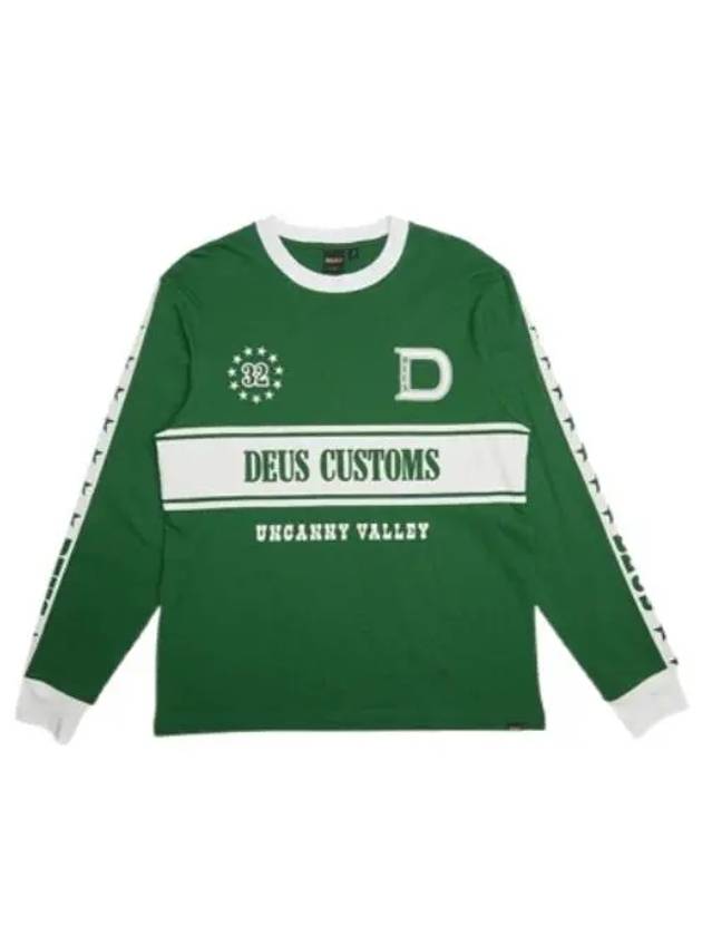 Round Up Long Sleeve T-Shirt Hillside Green - DEUS EX MACHINA - BALAAN 2