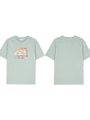 Maison Kitsune Surfing Fox Print Cotton Short Sleeve T Shirt MM00120 - POLO RALPH LAUREN - BALAAN 1