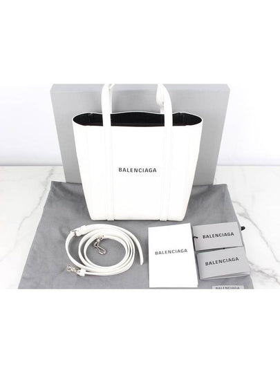 Everyday Tote Bag XXS White - BALENCIAGA - BALAAN 2