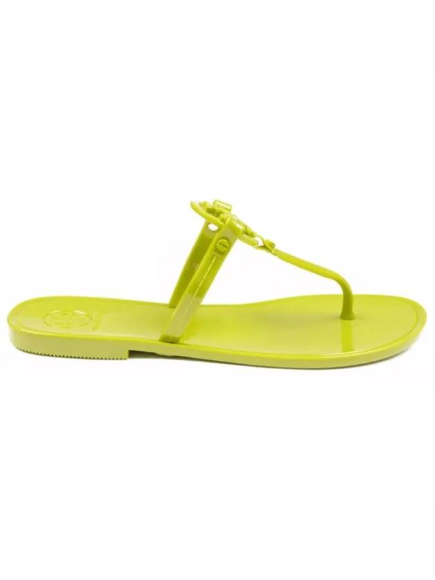 Mini Miller Jelly Flip Flops Green - TORY BURCH - BALAAN 3