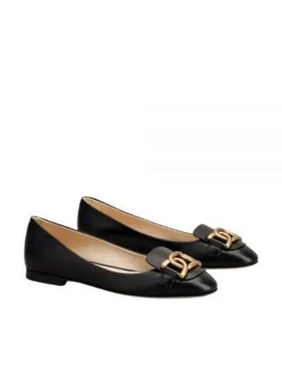 Kate Leather Ballerina Black - TOD'S - BALAAN 2