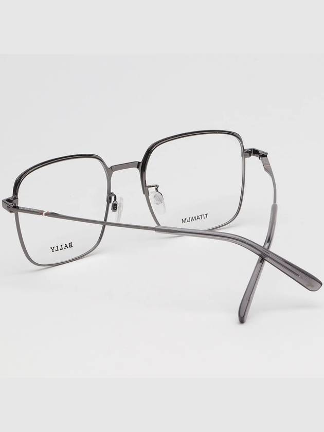 Titanium glasses frame BY5063H 008 women men square metal frame - BALLY - BALAAN 4