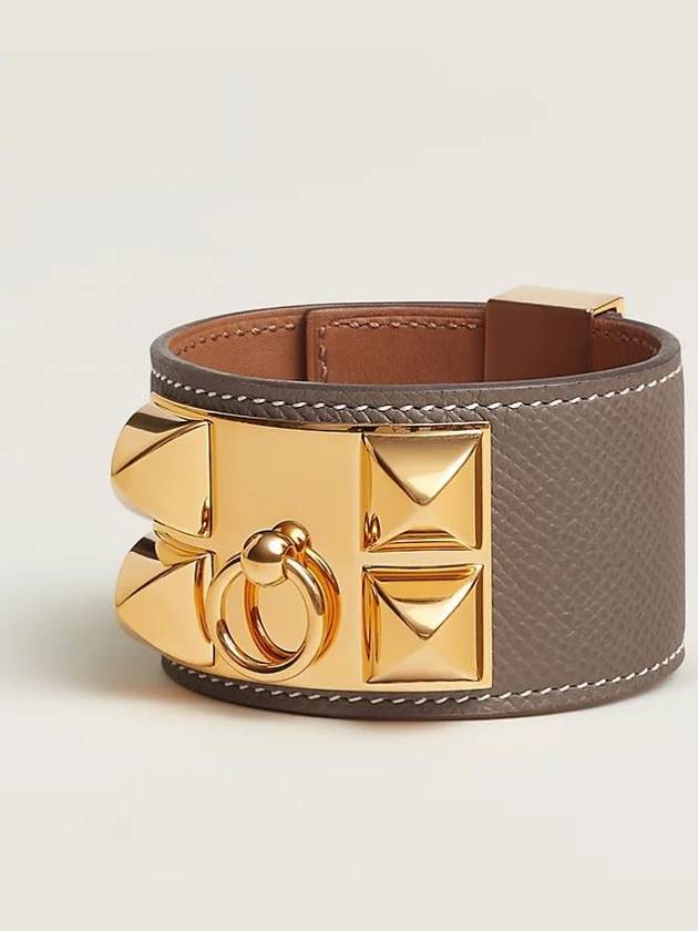 Collier De Chien Bracelet Etoupe Gold - HERMES - BALAAN 2