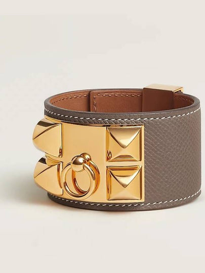 Collier De Chien Bracelet Etoupe Gold - HERMES - BALAAN 2