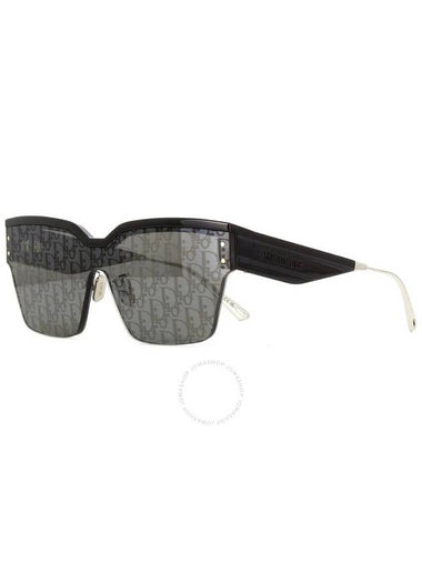 Dior DIORCLUB M4U Smoke Mirror Logo Shield Ladies Sunglasses CD40090U 01C 00 - DIOR - BALAAN 1