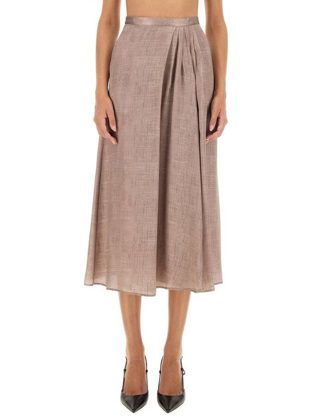 Kiton Midi Skirt - KITON - BALAAN 1