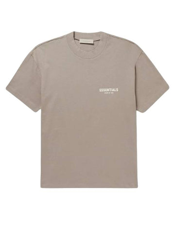 Fear of God Essentials Short Sleeve TShirt Brown Taupe - FEAR OF GOD ESSENTIALS - BALAAN 1