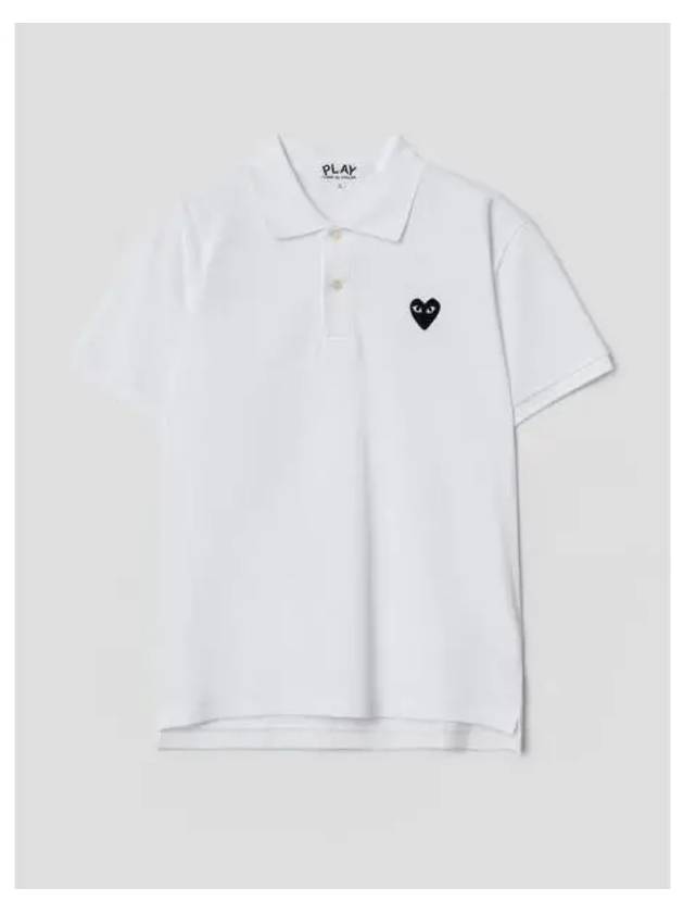 Men s Black Heart Waffen T Shirt White Domestic Product GM0023052221867 - COMME DES GARCONS PLAY - BALAAN 1