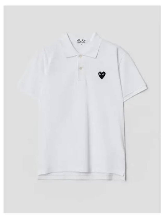 Men s Black Heart Waffen T Shirt White Domestic Product GM0023052221867 - COMME DES GARCONS PLAY - BALAAN 1