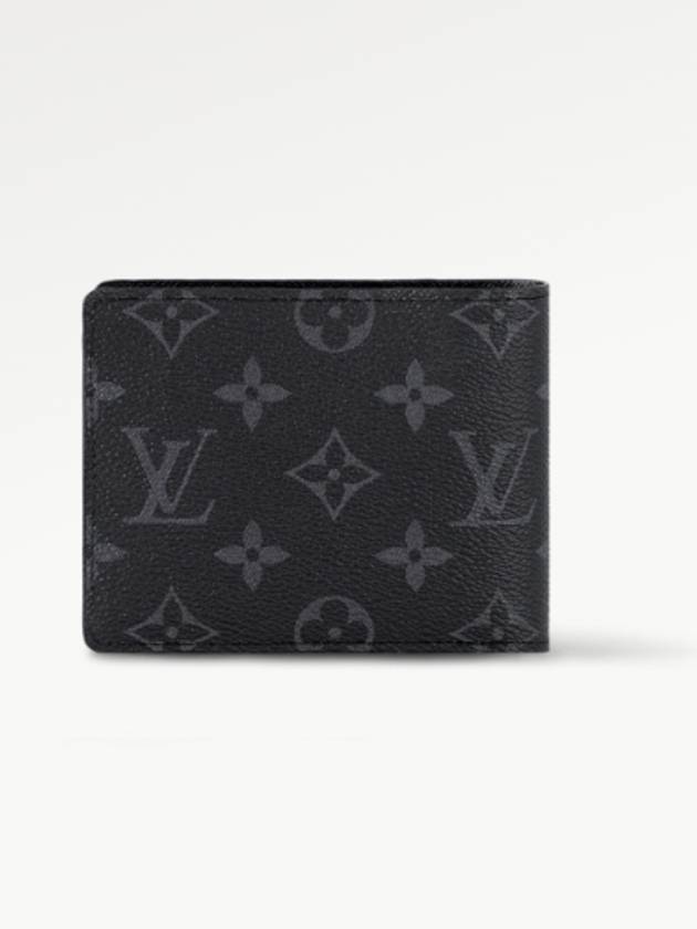 Multiple Monogram Eclipse Half Wallet Black - LOUIS VUITTON - BALAAN 8