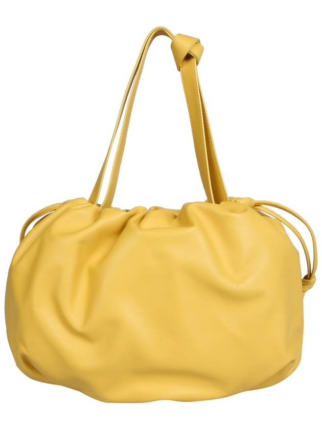 Bulb Medium Leather Shoulder Bag Yellow - BOTTEGA VENETA - BALAAN 5