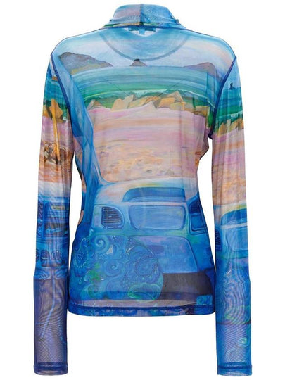 J.W. Anderson Print Semi-Transparent Top - JW ANDERSON - BALAAN 2