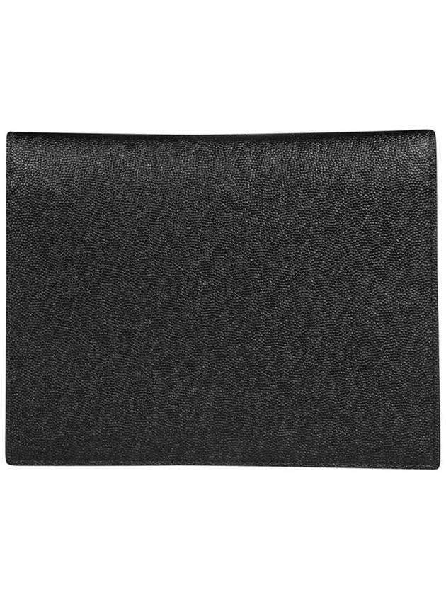 Envelope Uptown Baby Clutch Bag Black - SAINT LAURENT - BALAAN 4