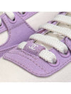 Women's Cotton Sneakers CC Logo Lilac Purple - CHANEL - BALAAN 6