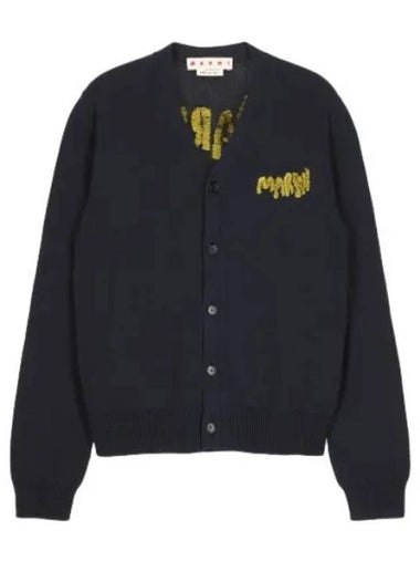 logo cardigan black - MARNI - BALAAN 1