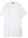 Sample Sticker Oversized Short Sleeve T-Shirt White - BALENCIAGA - BALAAN 2