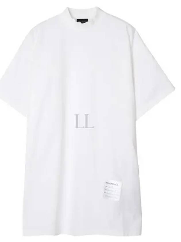 Sample Sticker Oversized Short Sleeve T-Shirt White - BALENCIAGA - BALAAN 2