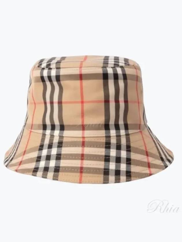 Vintage Check Technical Bucket Hat Beige - BURBERRY - BALAAN 2