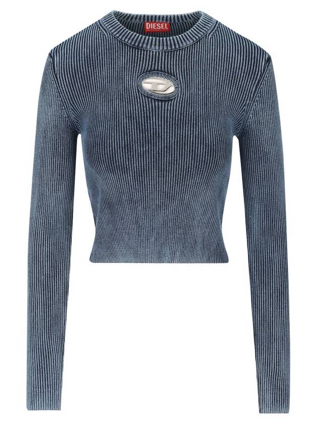 M-Anchor-A Knit Top Blue - DIESEL - BALAAN 2