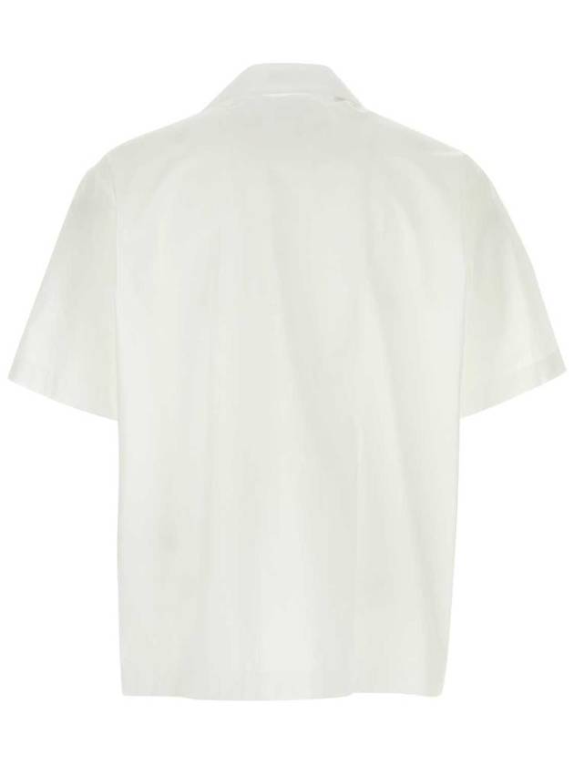 Men s V logo short sleeve shirt white - VALENTINO - BALAAN 3