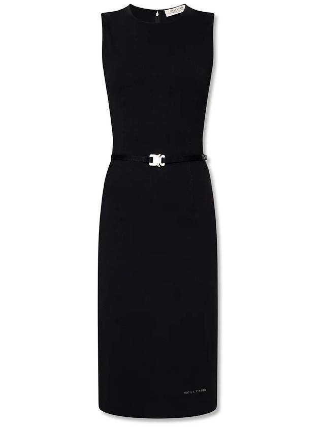 Women’s Belt Sleeveless Midi Dress Black - 1017 ALYX 9SM - BALAAN 1