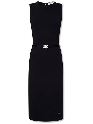 Women’s Belt Sleeveless Midi Dress Black - 1017 ALYX 9SM - BALAAN 1