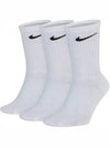 L Socks Performance Lightway Crew SX4704 101 - NIKE - BALAAN 1