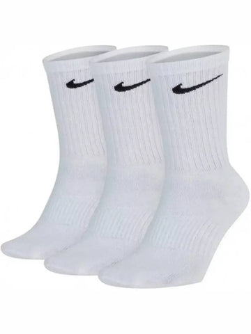 L Socks Performance Lightway Crew SX4704 101 - NIKE - BALAAN 1