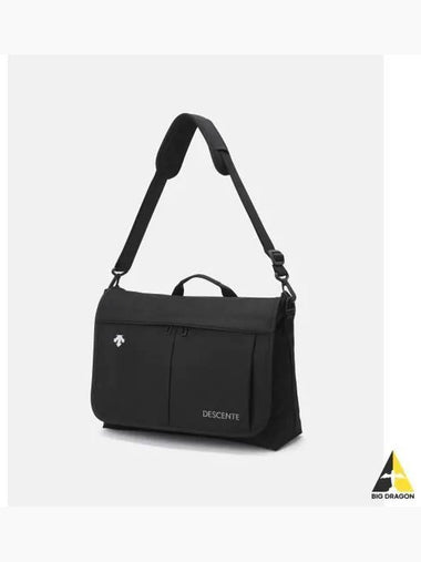 Sports basic simple messenger bag black SP323UBG77 - DESCENTE - BALAAN 1