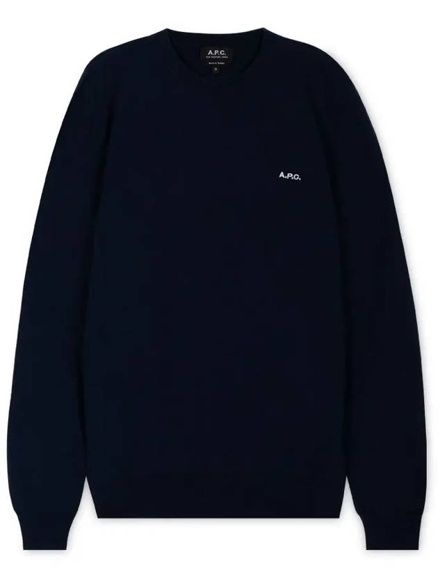 Mayeul Crewneck Sweatshirt Navy - A.P.C. - BALAAN 4