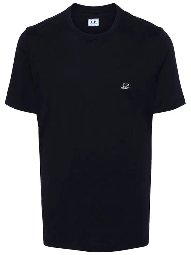 30/1 Jersey Goggle Short Sleeve T-Shirt Navy - CP COMPANY - BALAAN 3