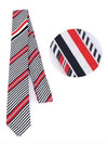 Jacquard Wrap Three Stripe Silk Tie - THOM BROWNE - BALAAN 2