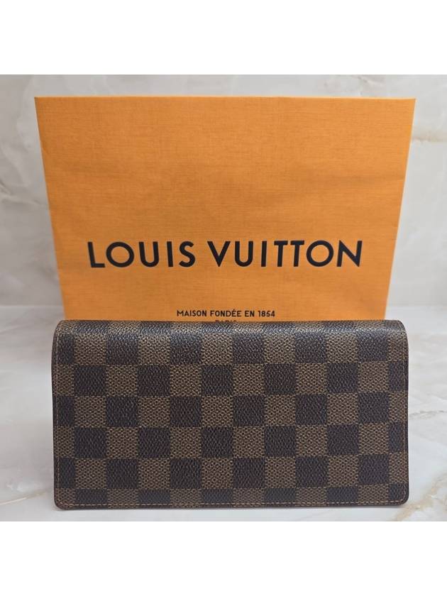 Damier Brazza Wallet Long - LOUIS VUITTON - BALAAN 2