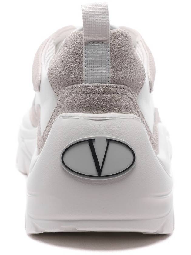 Gumboy Calfskin Low Top Sneakers White - VALENTINO - BALAAN 5