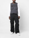 Mid Layer Cotton Vest Grey - TEN C - BALAAN 6