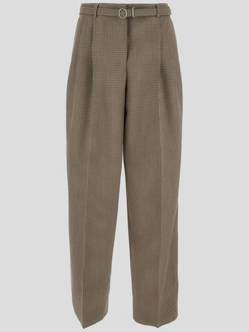 Jil Sander Belt Trousers - JIL SANDER - BALAAN 1